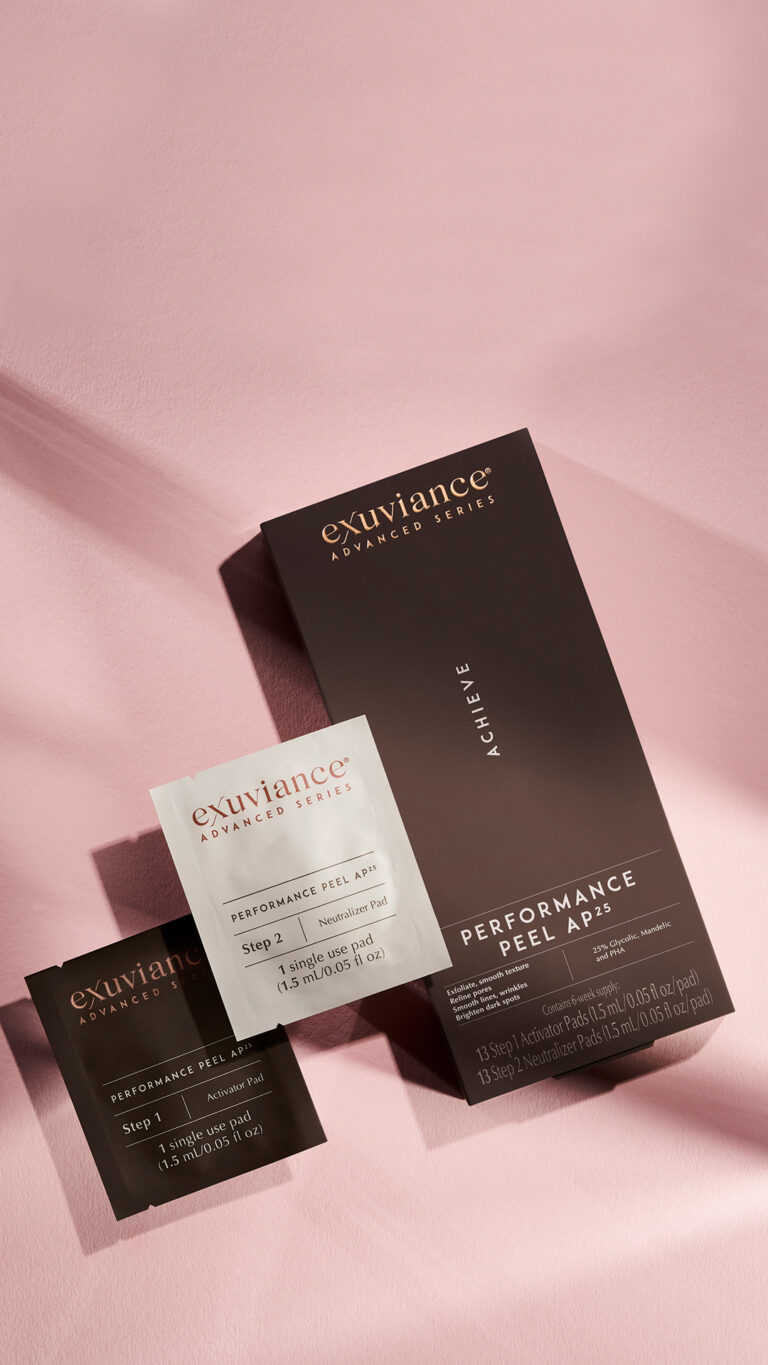 Bilde for sosiale medier Exuviance Performance Peel AP25 story
