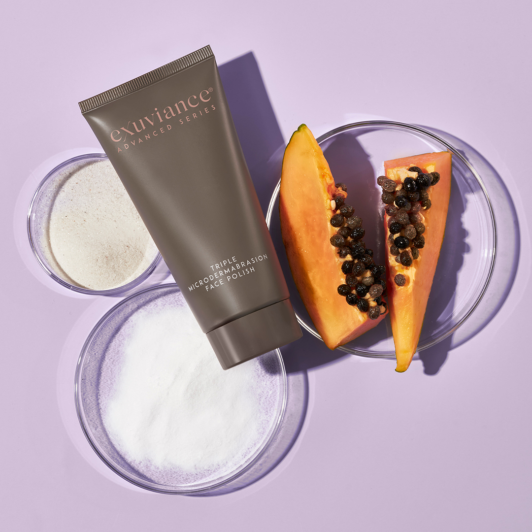 Bilde for sosiale medier Exuviance Triple Microdermabrasion Face Polish 1
