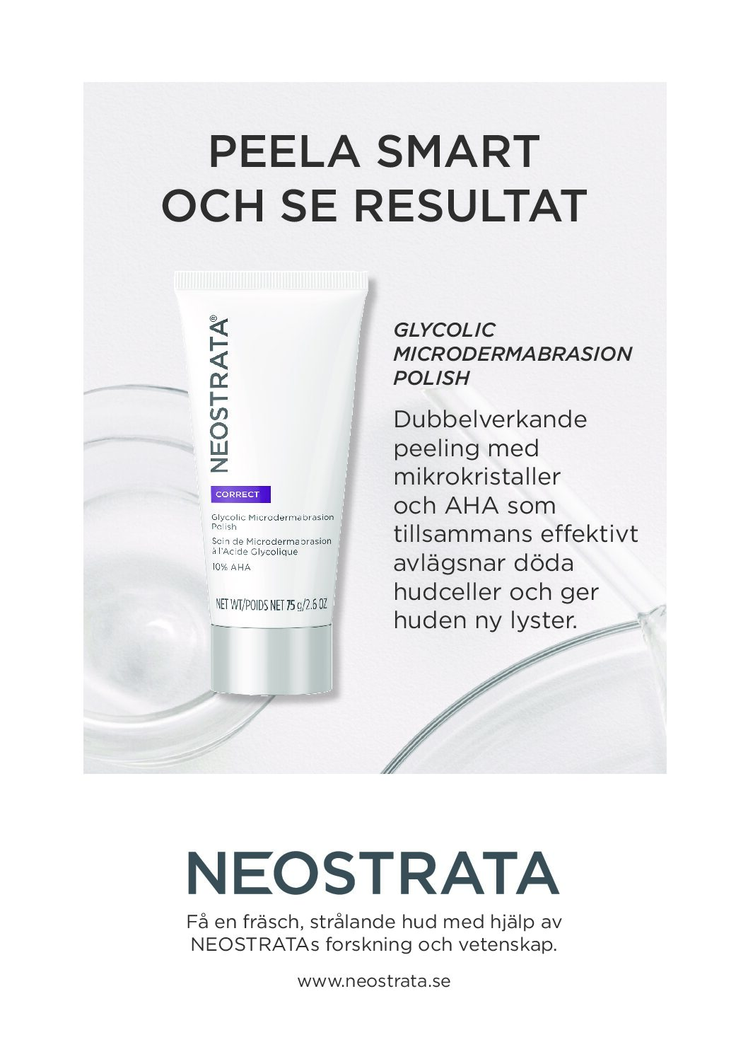 A4-skilt NEOSTRATA Glycolic Microdermabrasion Polish