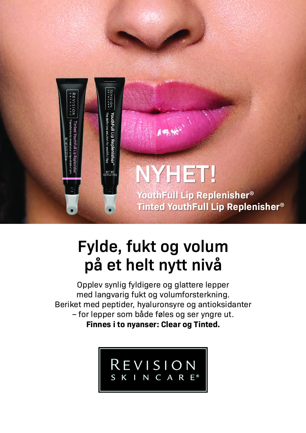 A4-skilt Revision Skincare YouthFull Lip Replenisher