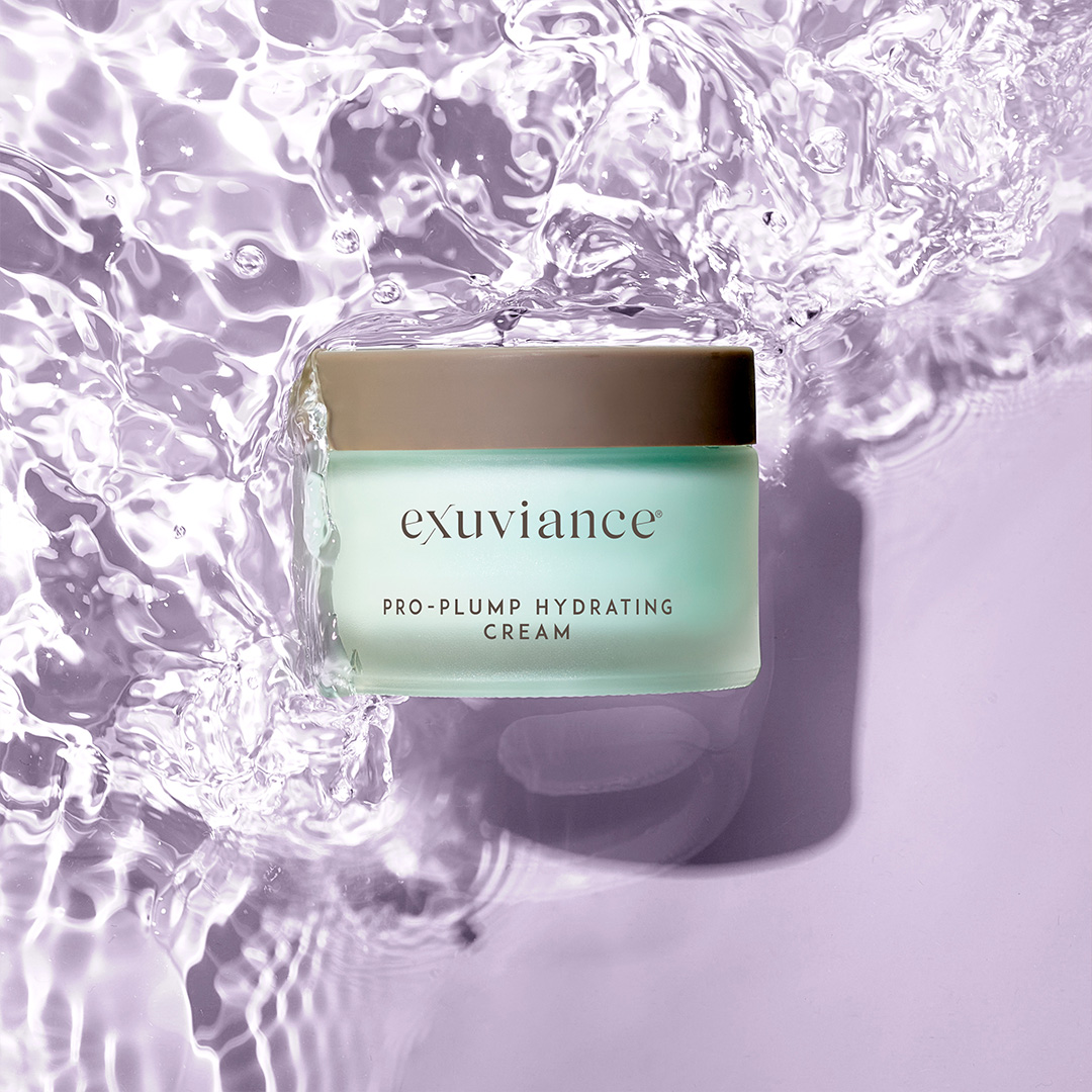 Bilde for sosiale medier Exuviance Pro-Plump Hydrating Cream vann kvadrat