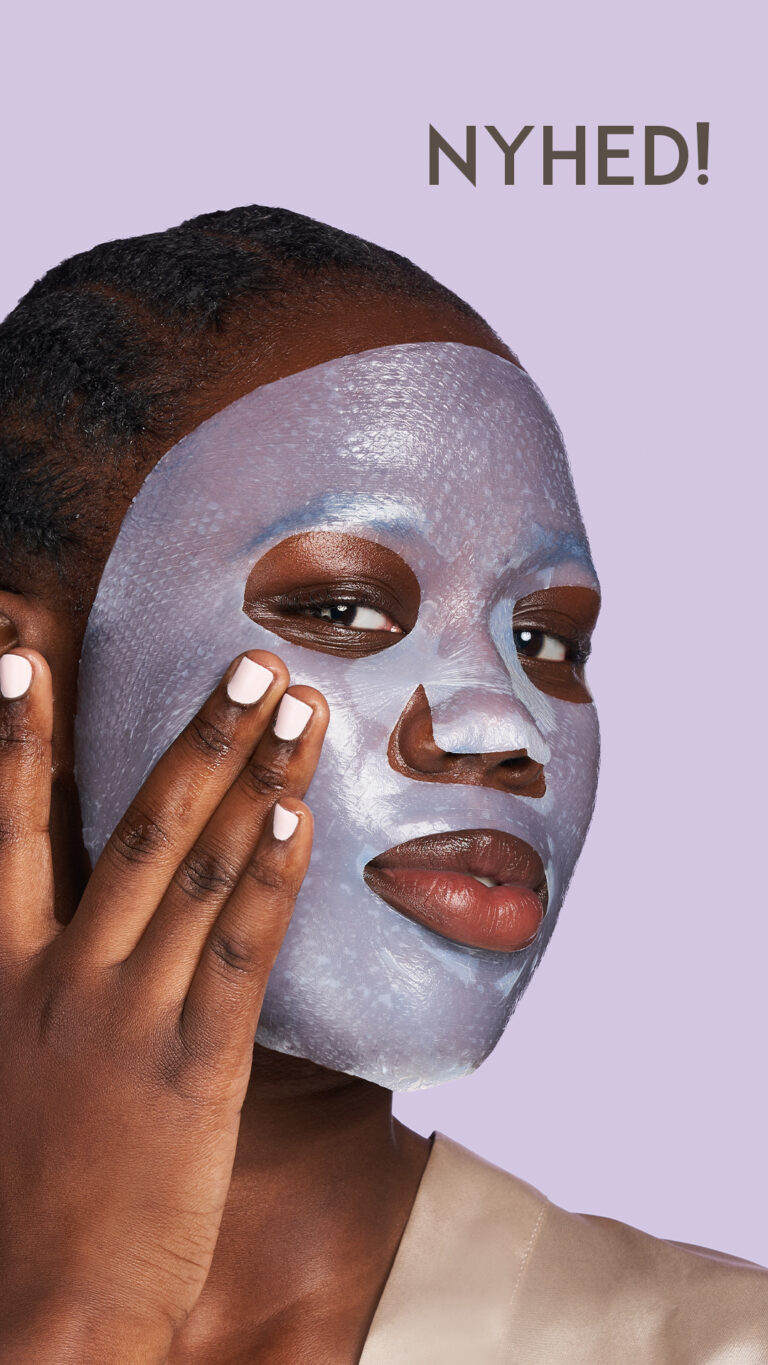 Bilde for sosiale medier Exuviance Pick-me-up plumping mask model story