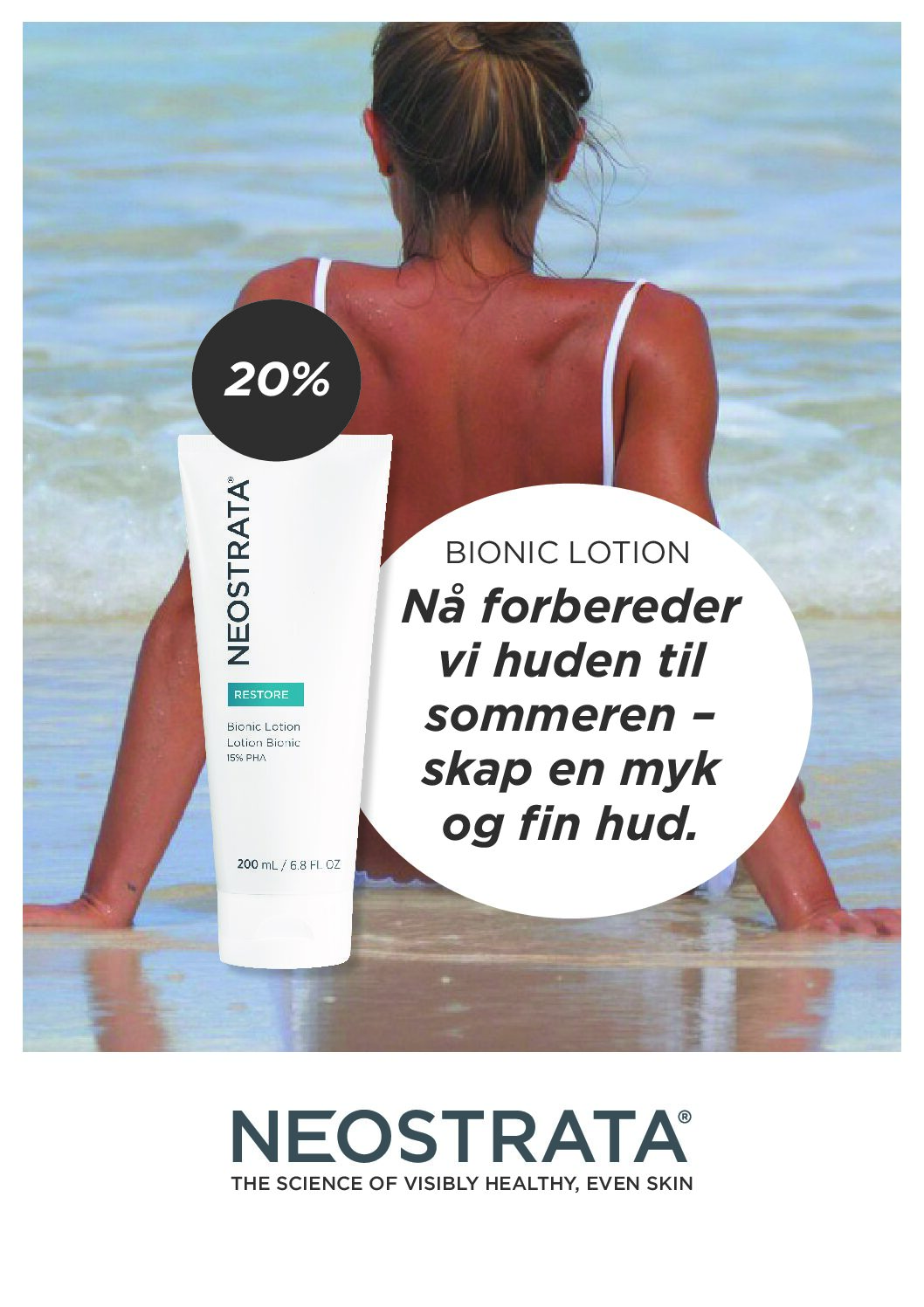 A4-skilt Kampanj Bionic Lotion